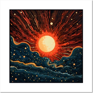 Cosmic Canvas: Whimsical Art Prints Featuring Abstract Landscapes, Galactic Wonders, and Nature-Inspired Delights for a Modern Space Adventure! Posters and Art